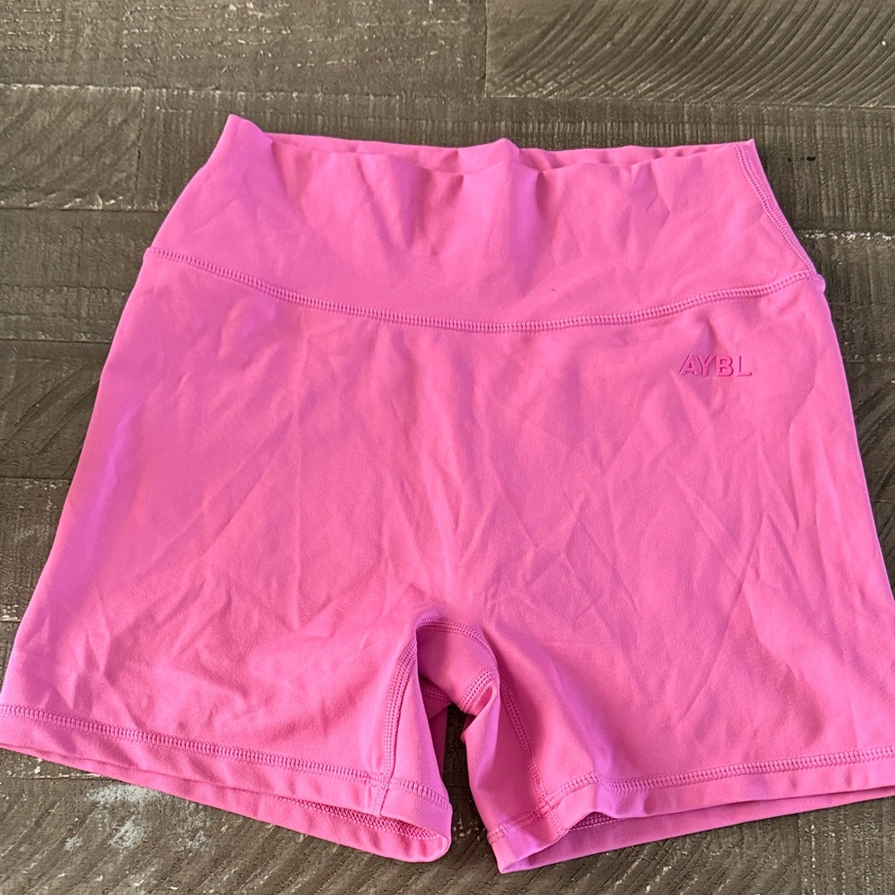 AYBL Women's Vibrant Pink Bike Shorts